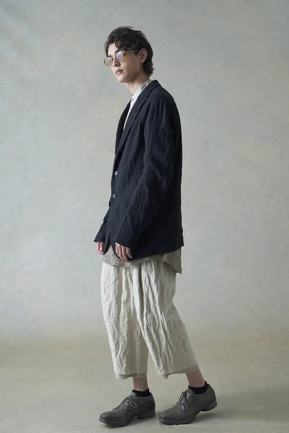 Jacket linen / japanese paper