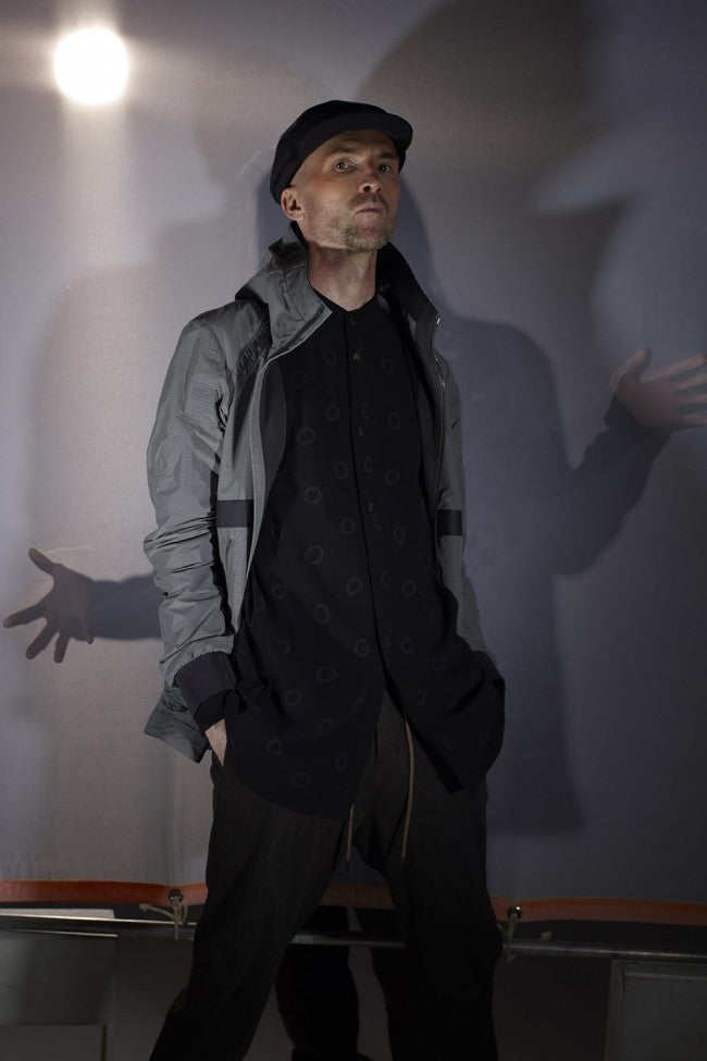 Long shirt Cotton circle print