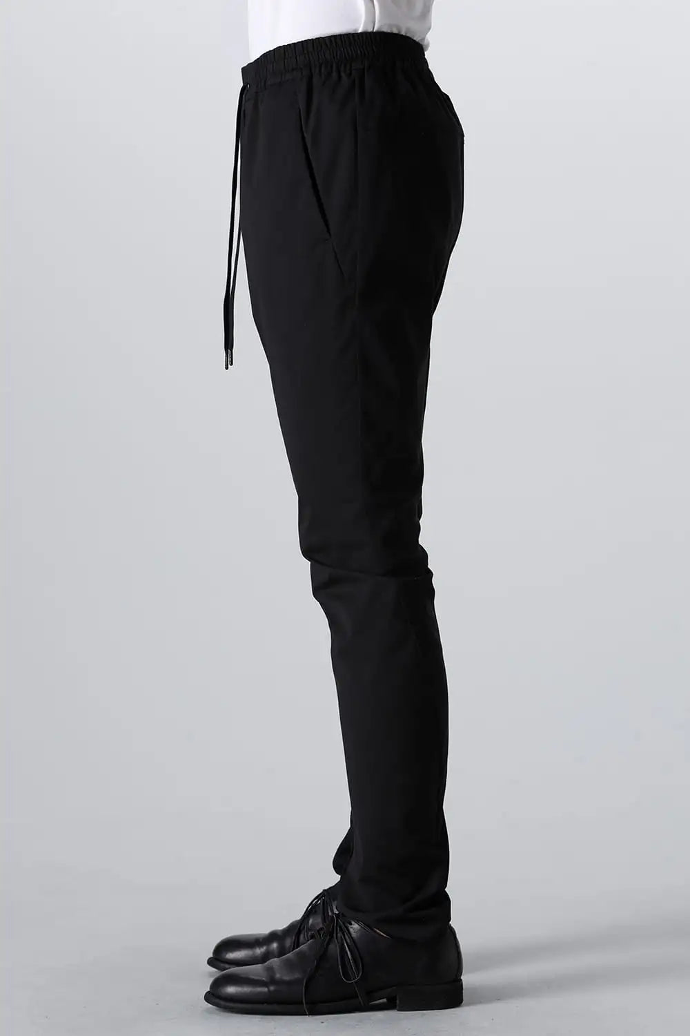 Slim pants water repellent polyester