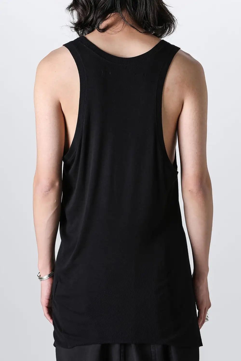 Rayon Stretch Rib Tank Top