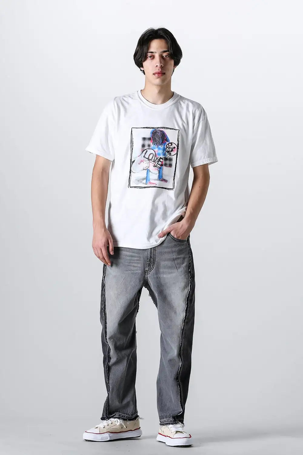 Band T-shirt B White