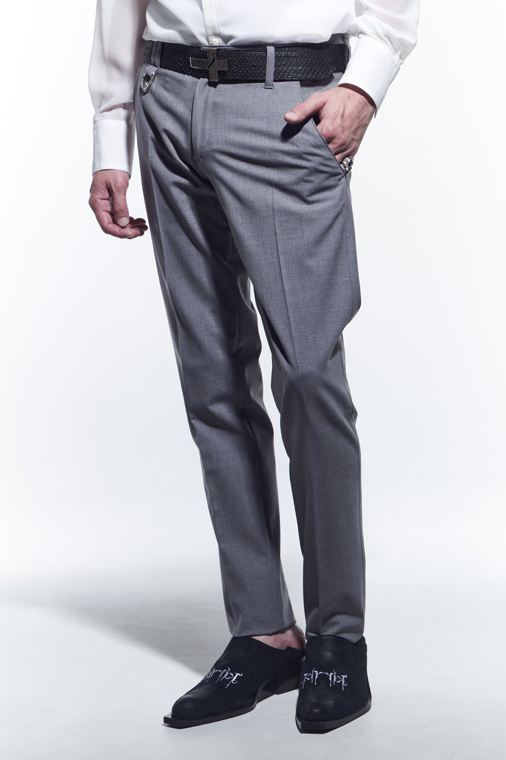 Slim Slacks Grey