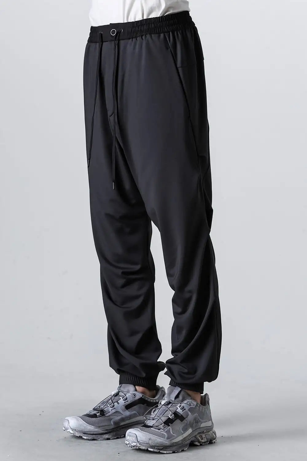 Jogger pants hybrid yarn jersey