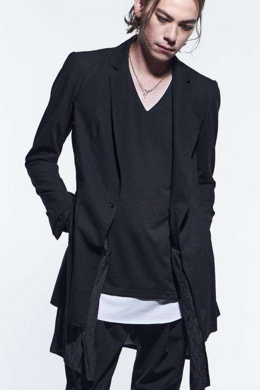 Layered Long Jacket
