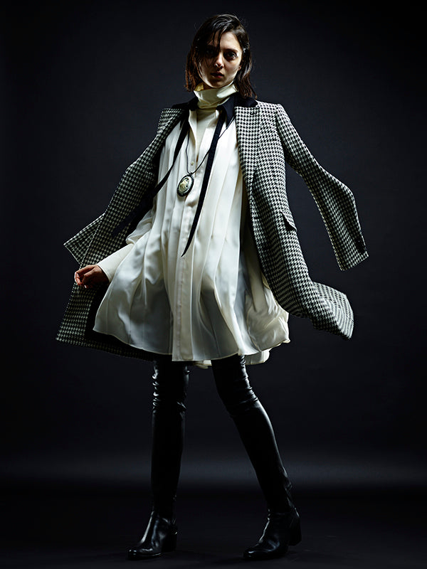 Lambert Crepe De Chine Long Shirt 