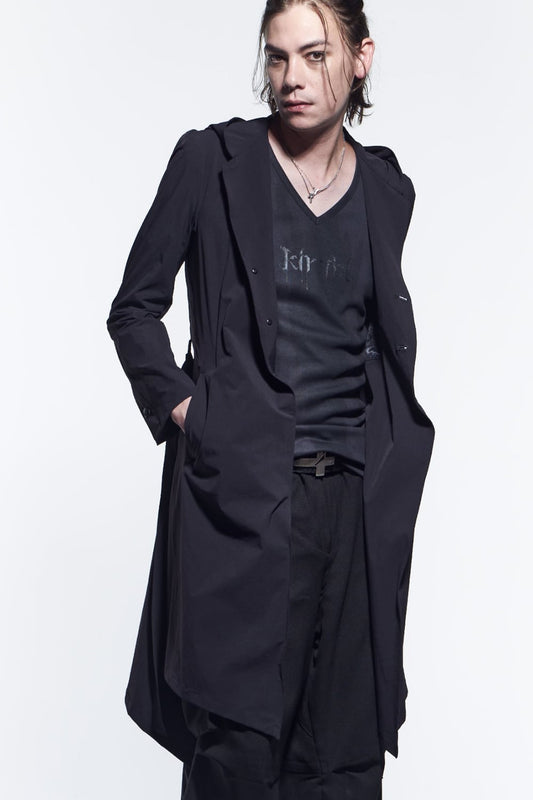 Hoodie Flare Jacket  Black