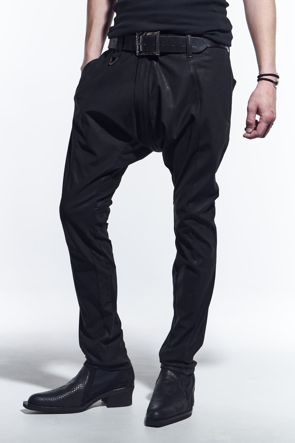 Saruel Curve Bondage Pants