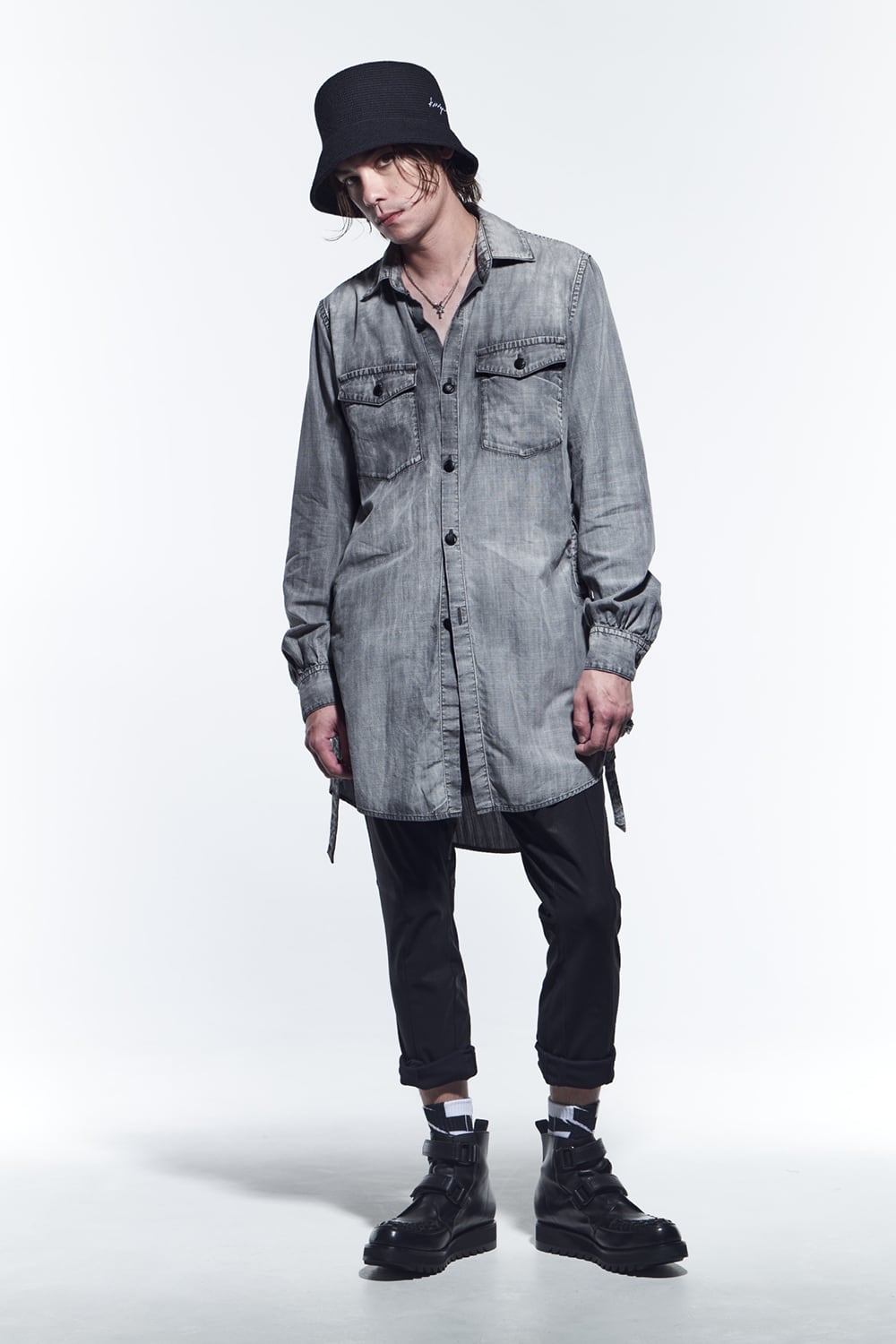 Saruel Curve Bondage Pants