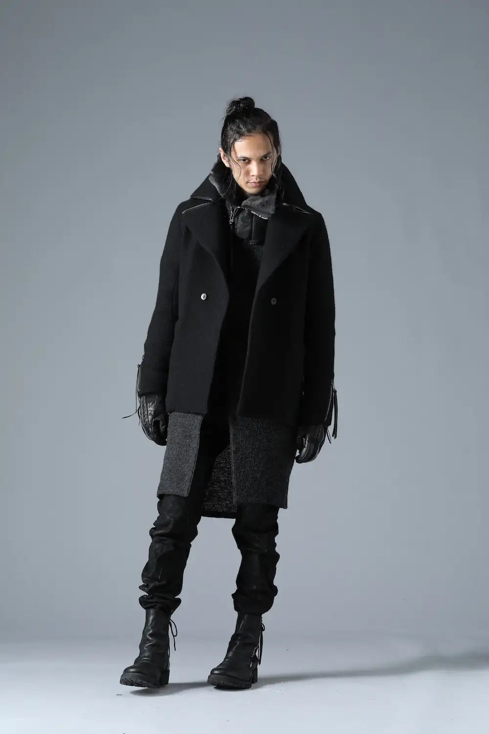 フレンチベイビーラムムートンネックウォーマー