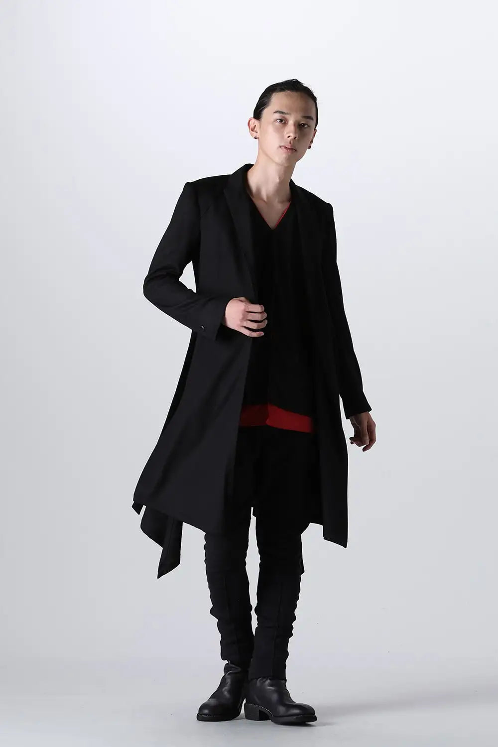 Shrink Wool Jersey Flare Jacket