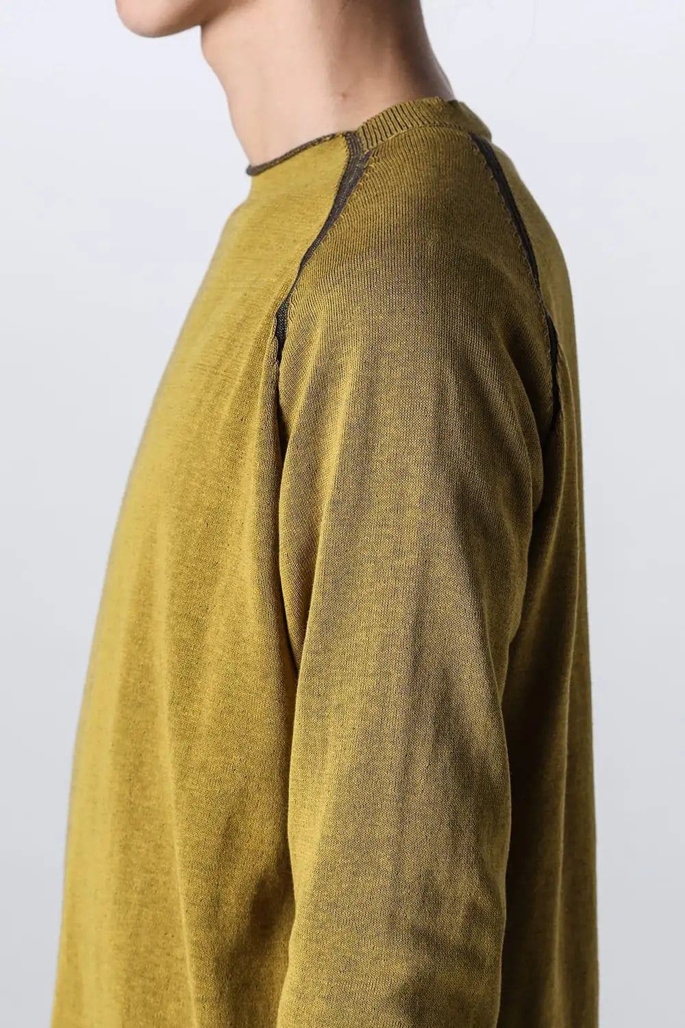 ロングスリーブハイツイストコットン Yellow