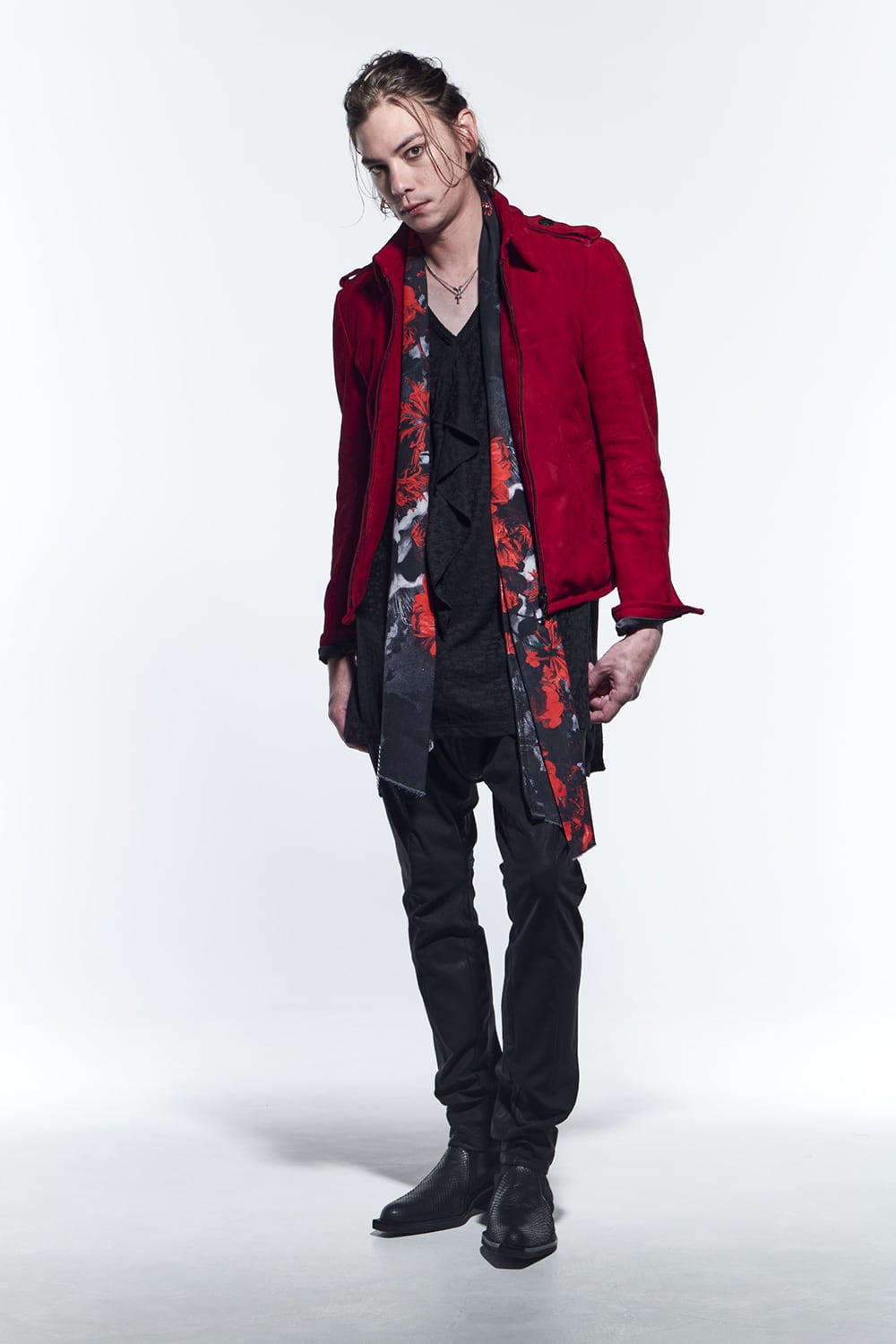 Saruel Curve Bondage Pants