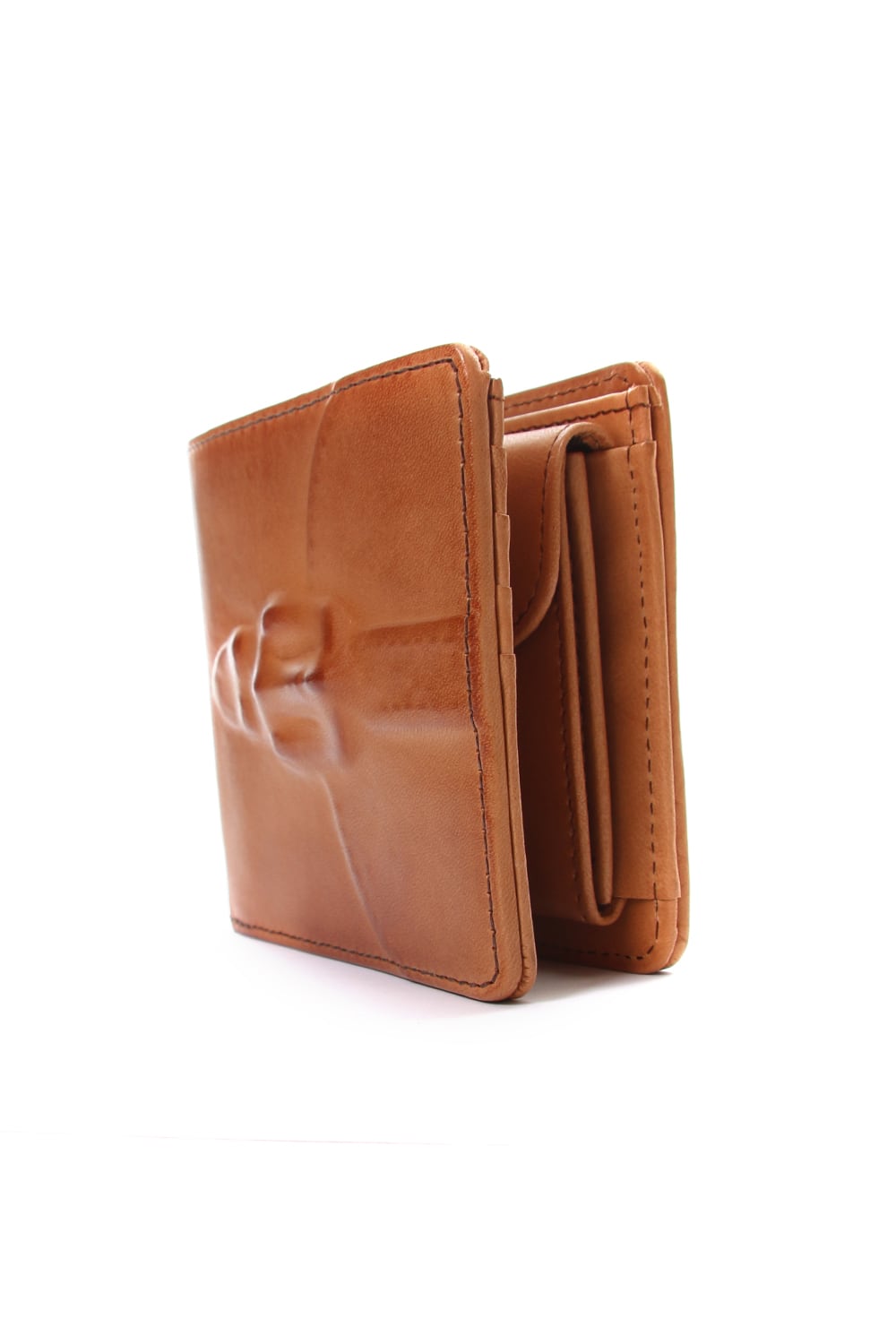 Invisible 2 Fold Wallet Camel