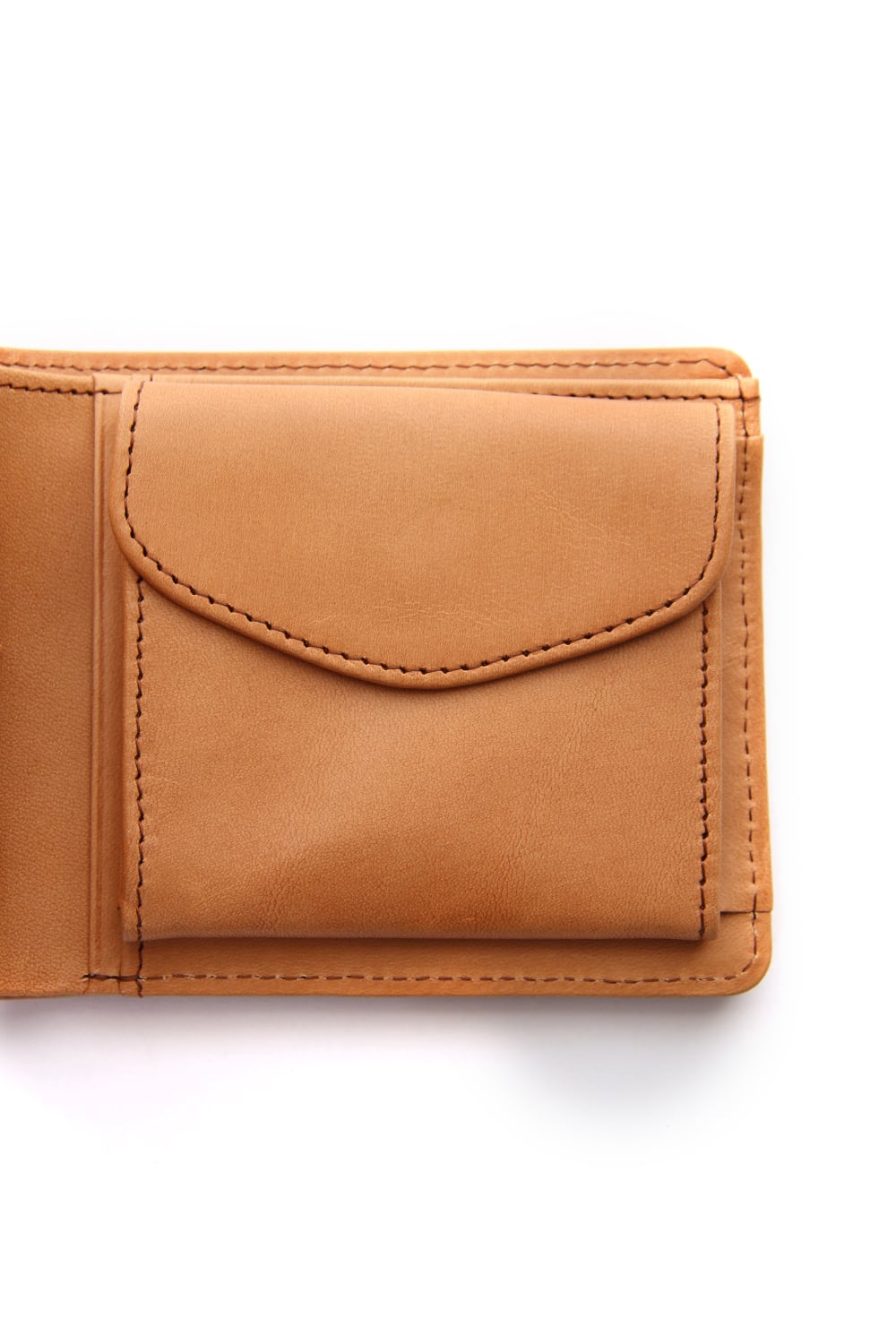 Invisible 2 Fold Wallet Camel