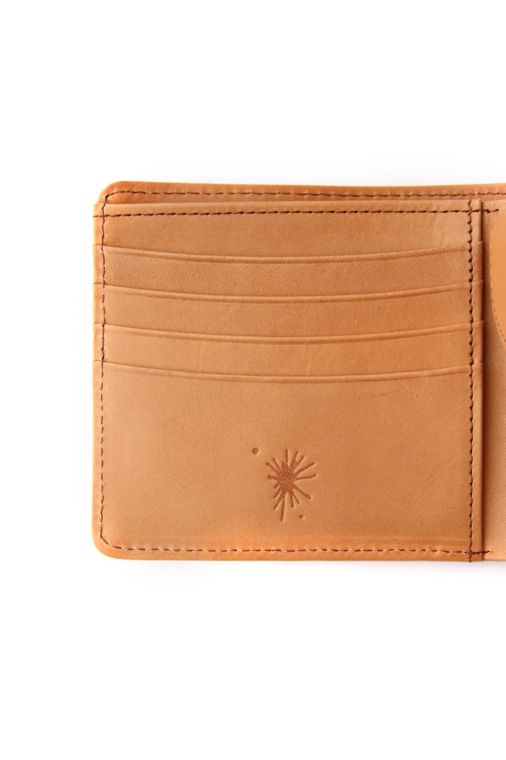 Invisible 2 Fold Wallet Camel