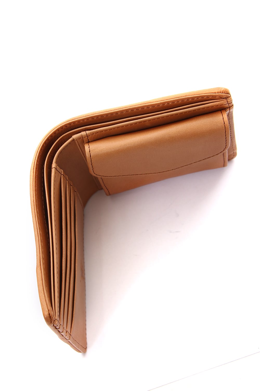 Invisible 2 Fold Wallet Camel