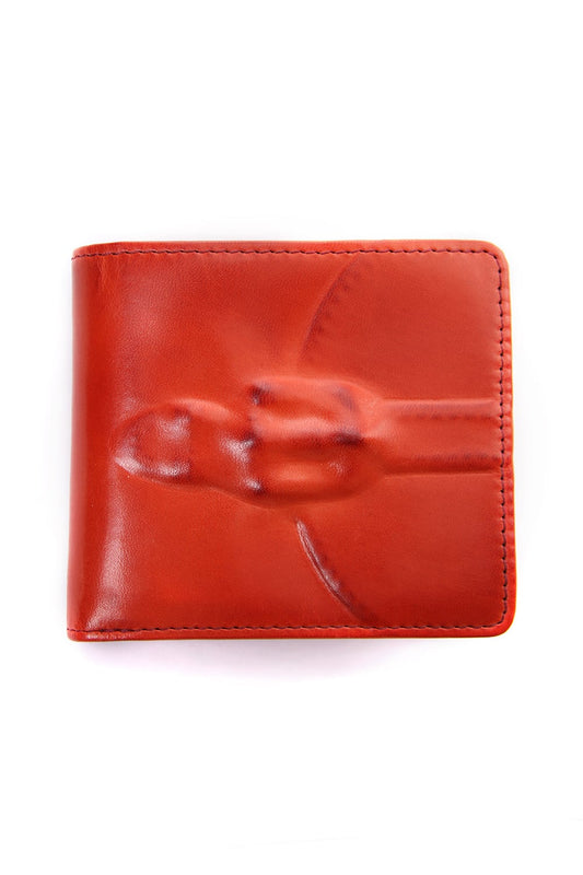 Invisible 2 Fold Wallet Red