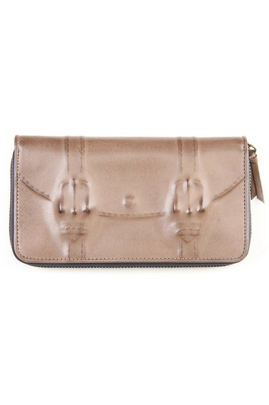 Invisible Long Wallet Black