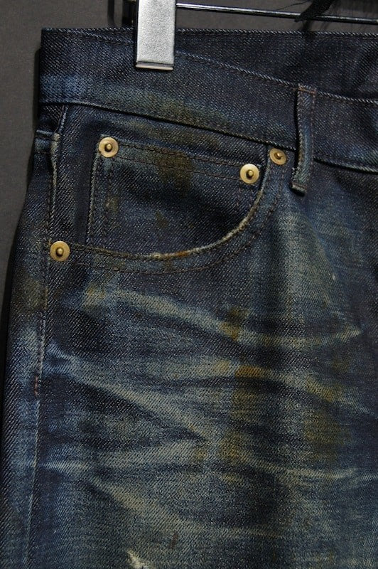 GalaabenD 15SS BASIC 14oz Denim Real Vintage Pants (INDIGO)