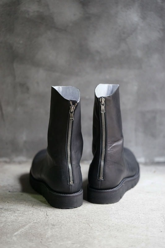 The Viridi-anne 16SS Back ZIP Boots CALFSKIN