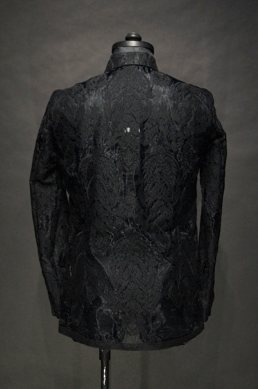 GalaabenD 16SS Organdy Rococo Embroidery Shirt