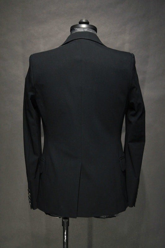 GalaabenD 16SS COOL MAX 1B Tailored Jacket BLACK×BLACK