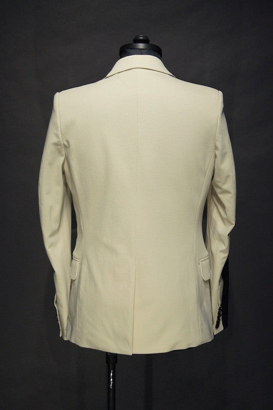 GalaabenD  16SS COOL MAX 1B Tailored Jacket BEIGE×BLACK