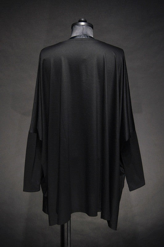 GalaabenD (ガラアーベント) 16SS Ly/C 天竺バイオシルケットカットソー BLACK