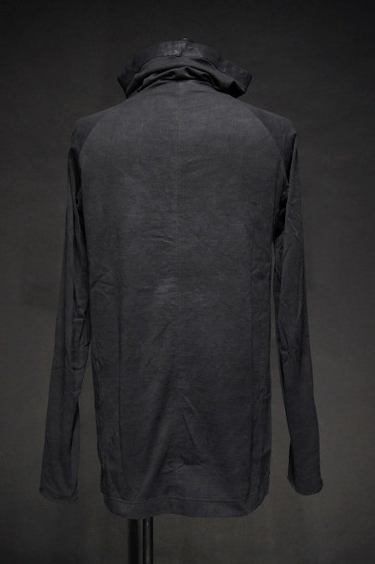 The Viridi-anne  16SS High Neck Cut Sew L/S BLACK