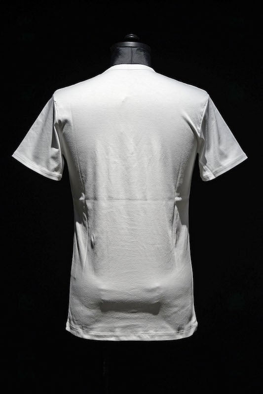 GalaabenD 16SS BASIC Bio Silket V-Neck Cut Sew (WHITE)