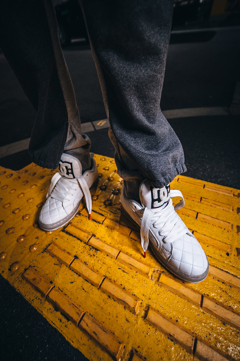 DC Shoes Collaboration Sneaker White