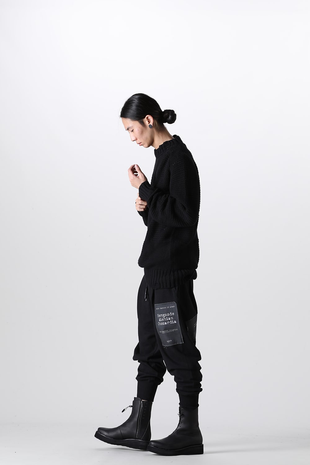 3GG Gough & Basic Switching Knit Pull Over Knit