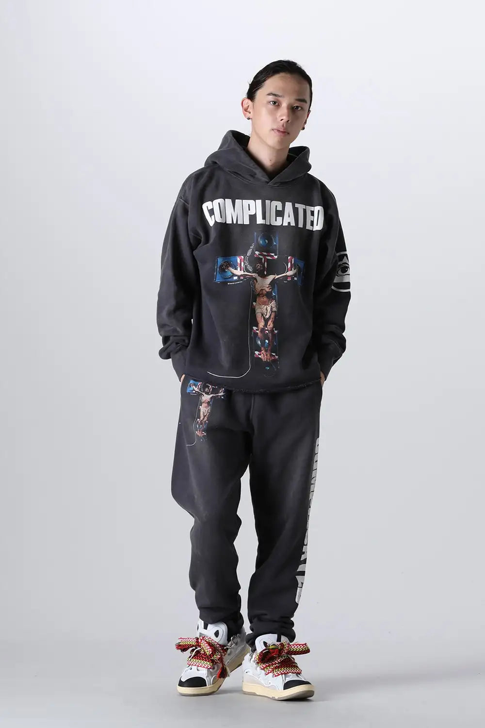 KOSUKE KAWAMURA × SAINT Mxxxxxx COMPLICATED Sweat Pants