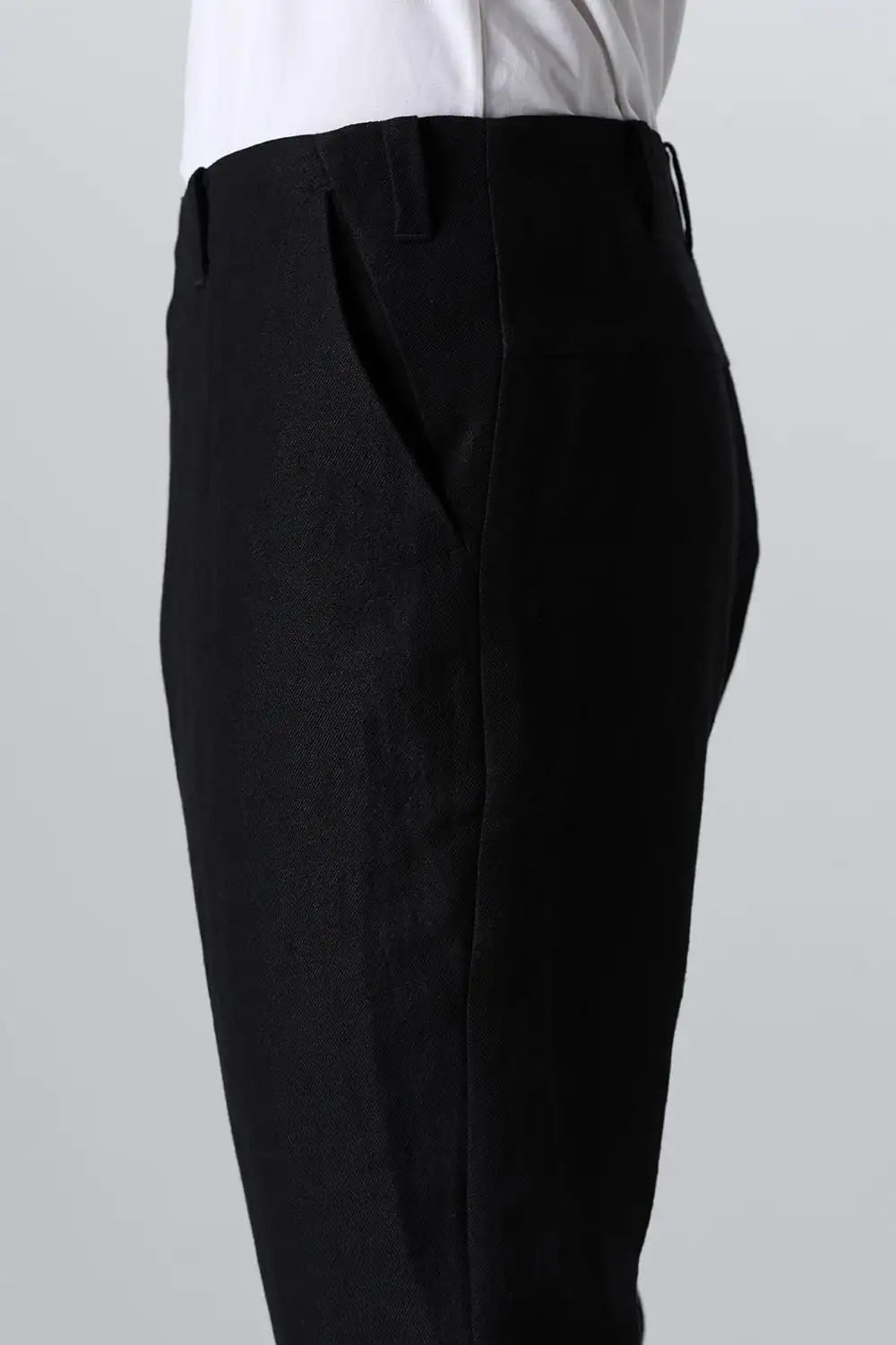 Slim pants wool / linen