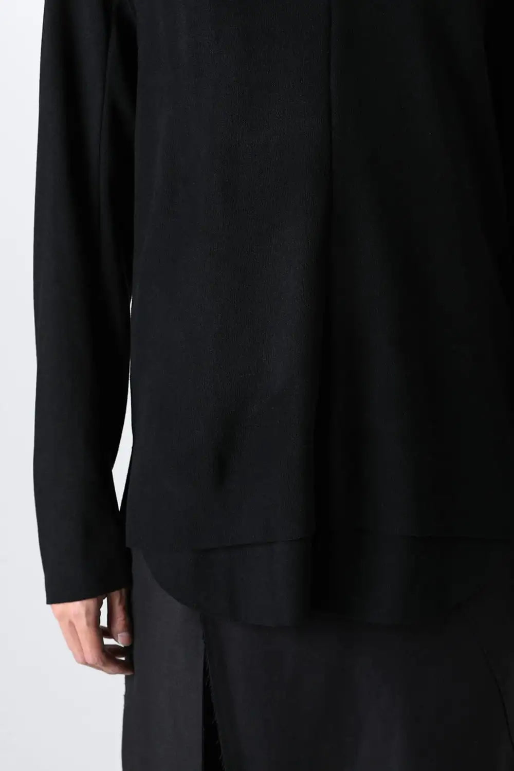 Separated Knit (Vest & 2 Shoulder L/S) Black