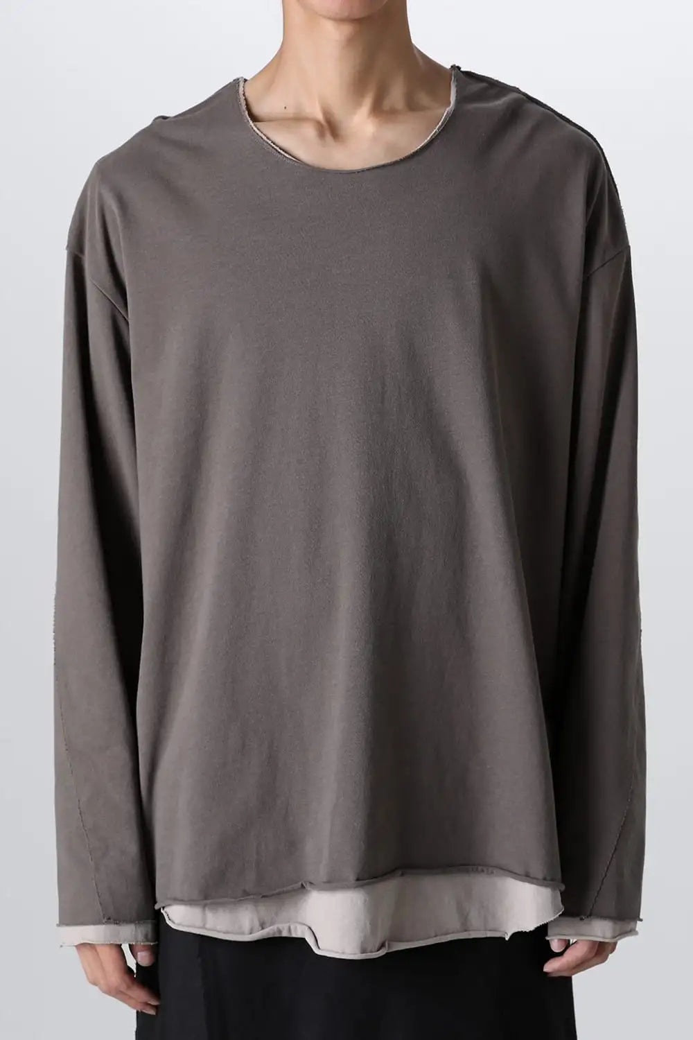 Layered Cutsew Deluxe Over Khaki / Beige