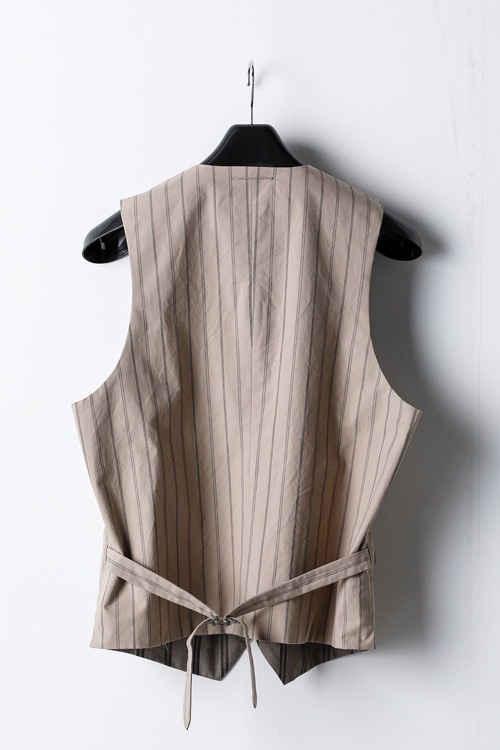 リバーシブル ジレ ストライプ