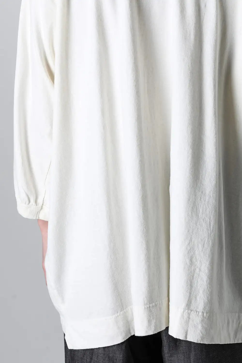 3/4SLEEVE HENLEY Cotton Hemp Jersey KINARI