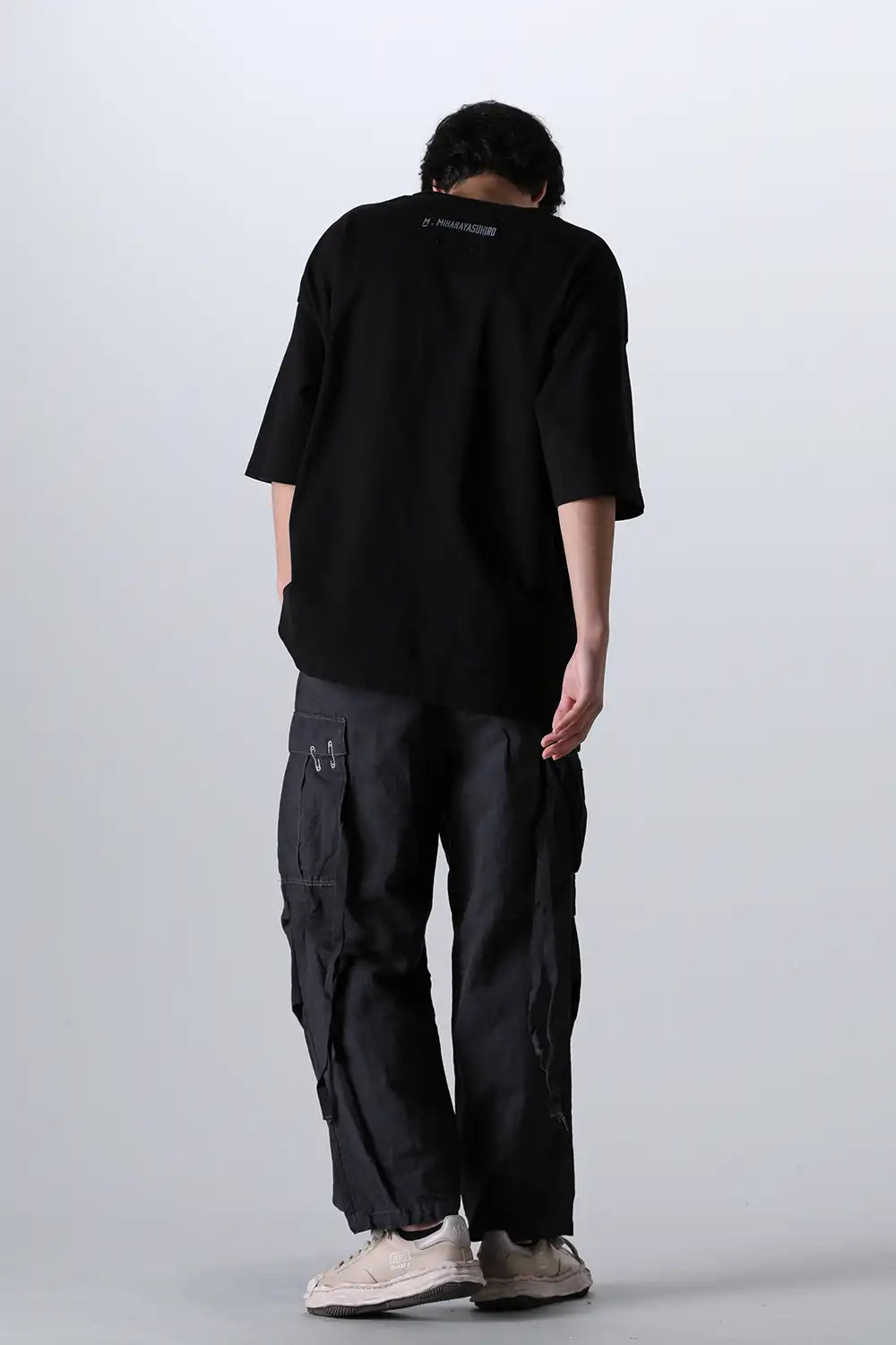 Dog Printed Tee Black