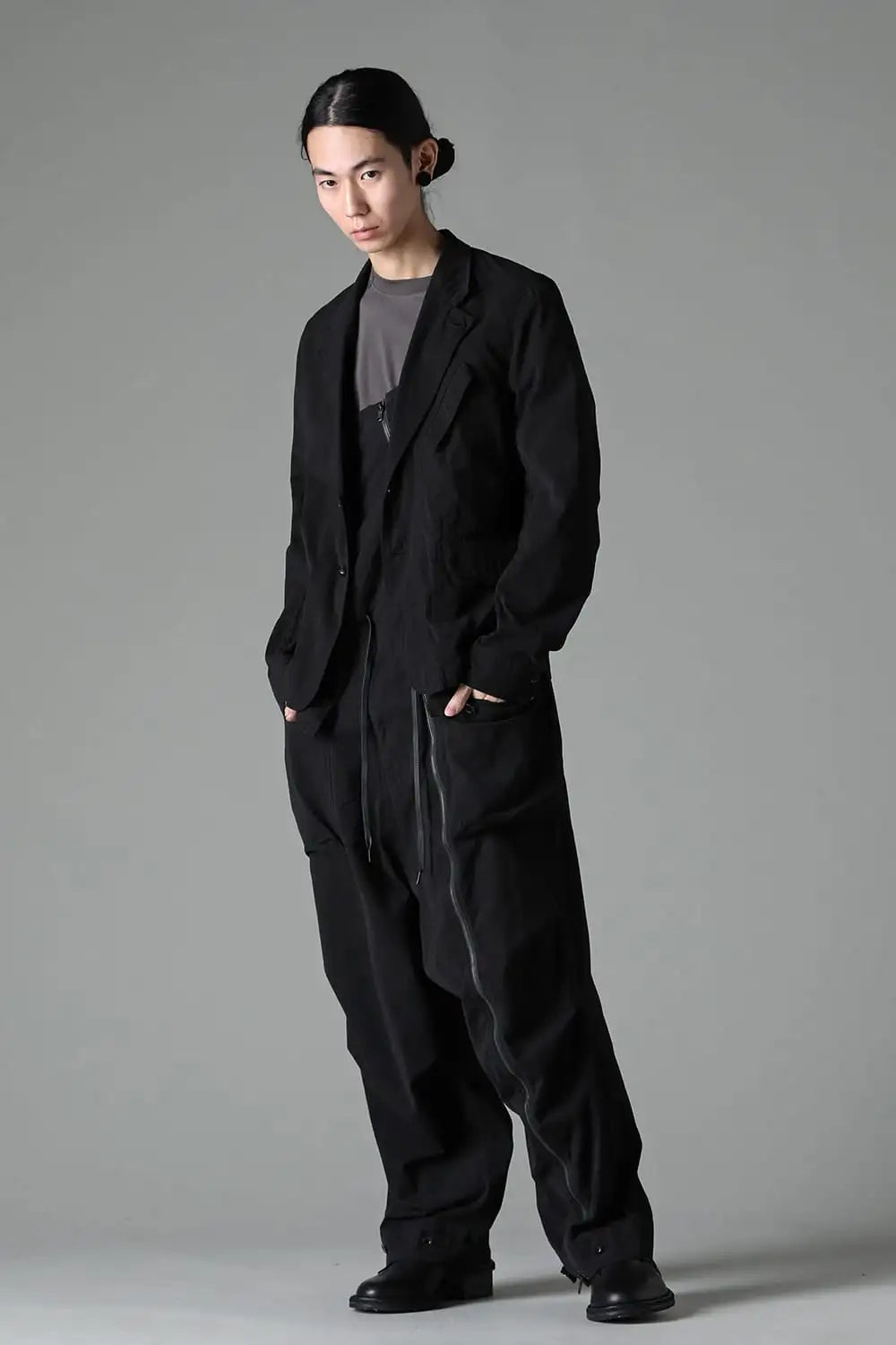 強撚ドライコットン オーバーオール