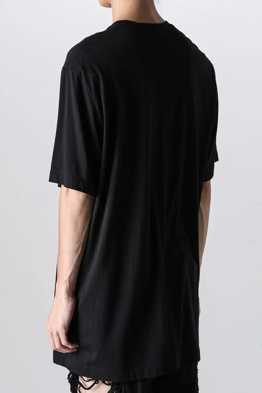 Cotton/Modal Jersey Regular T-shirt Black