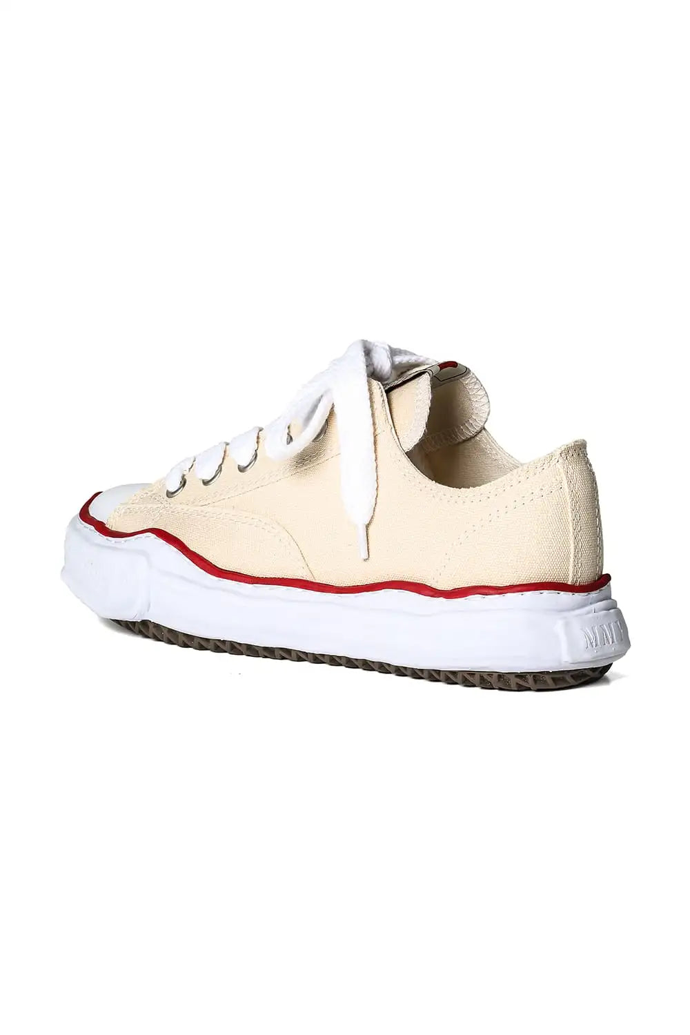 PETERSON Original sole canvas Lowcut sneaker Natural