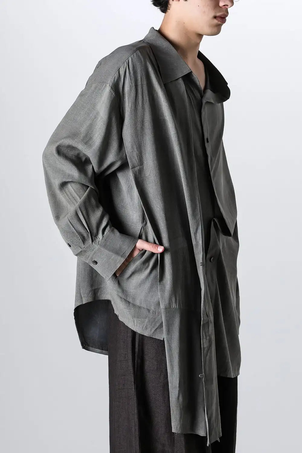 Deconstructed Long Shirt