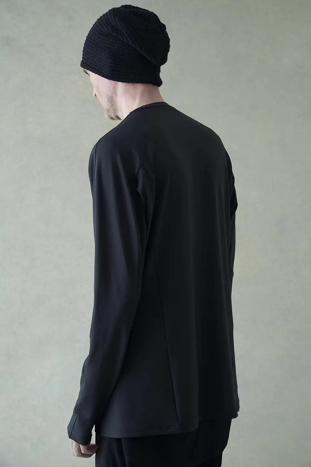 ロングスリーブ ハイブリット ヤーン ジャージー