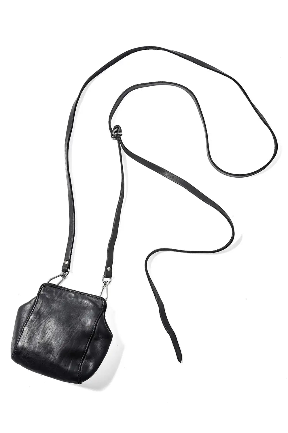 Mini Shoulder Bag Soft Horse Full Grain - RT02 Black