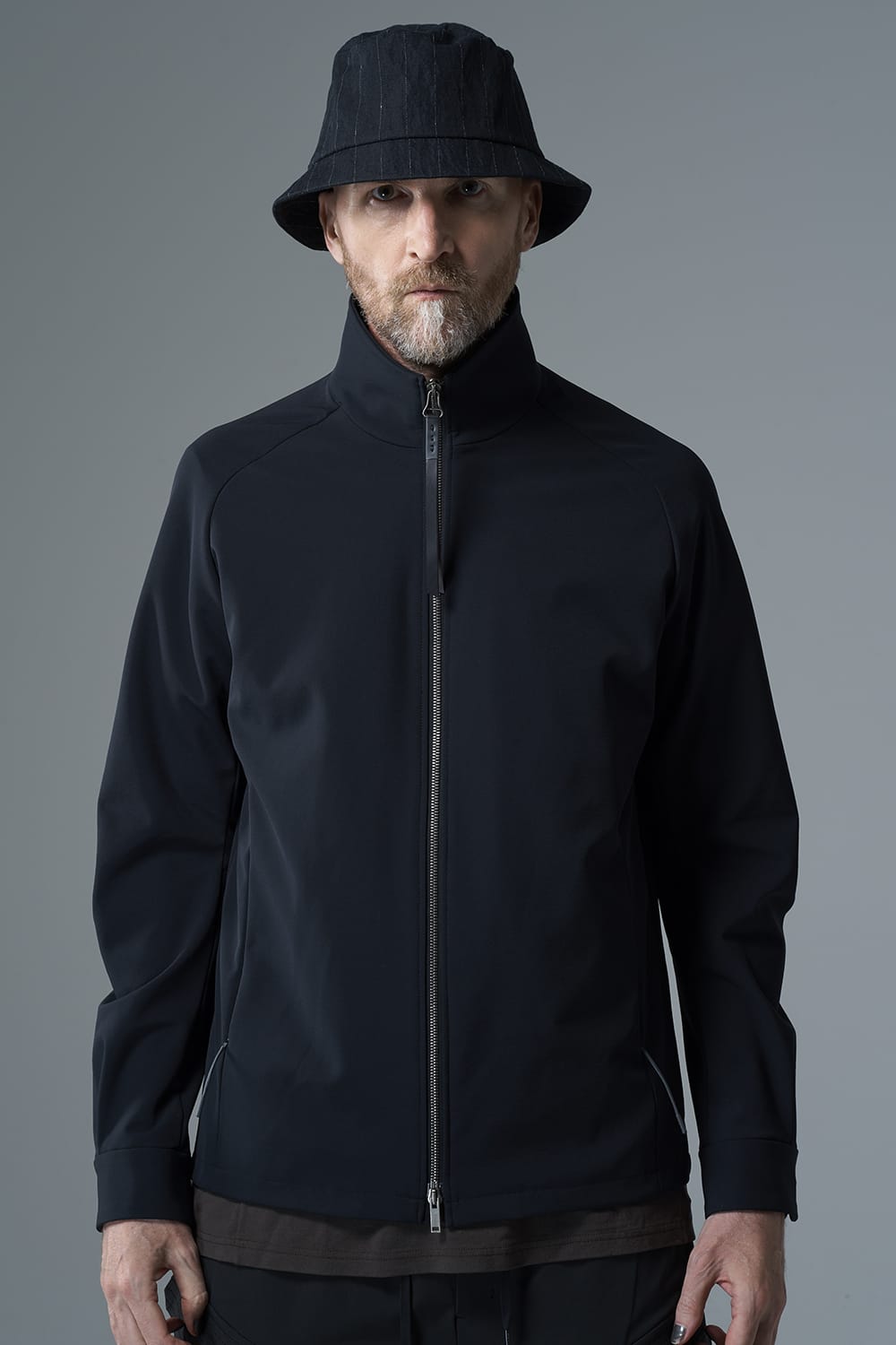 Drizzler jacket merino wool jersey bonding