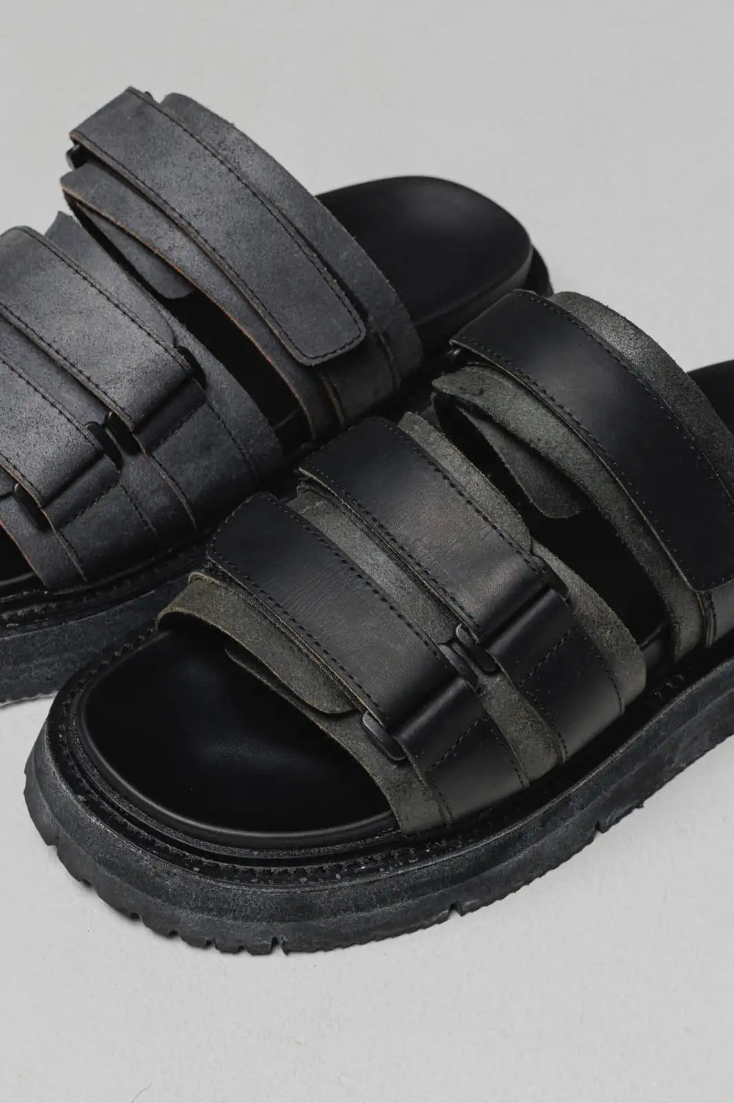 Sandals calf leather Black