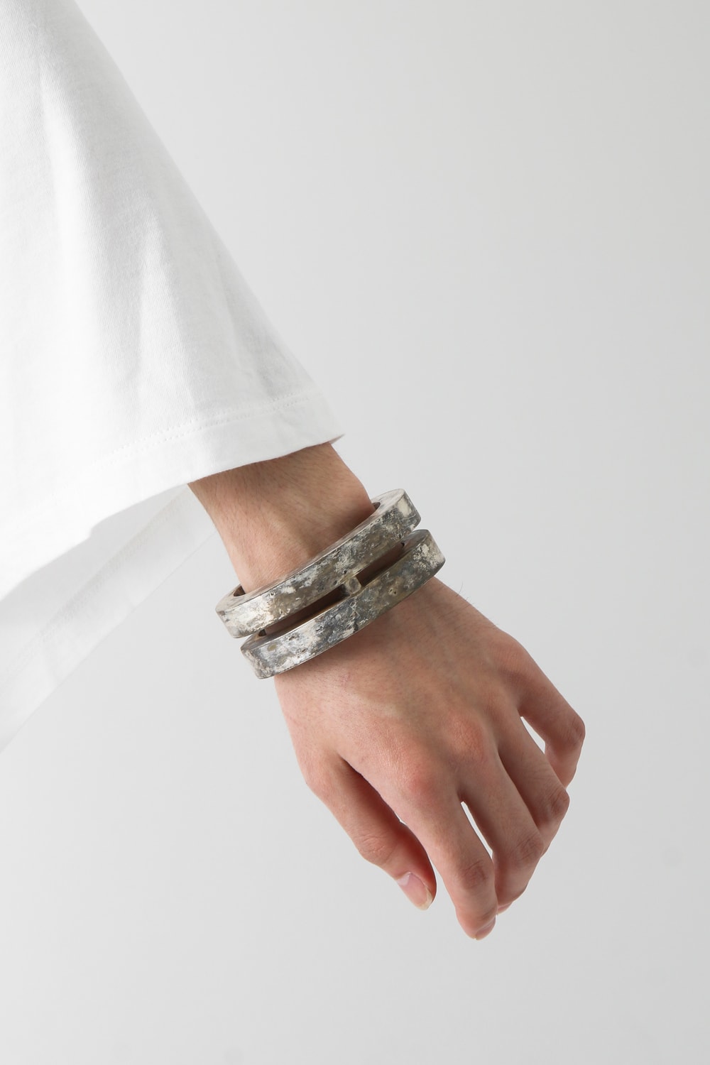 Parts of Four 17-18AW Crescent Crevice Bracelet SUAG 30mm