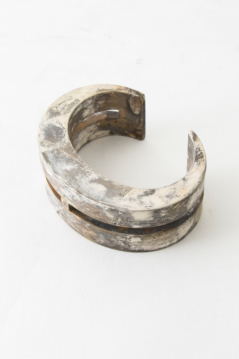 Parts of Four 17-18AW Crescent Crevice Bracelet SUAG 30mm