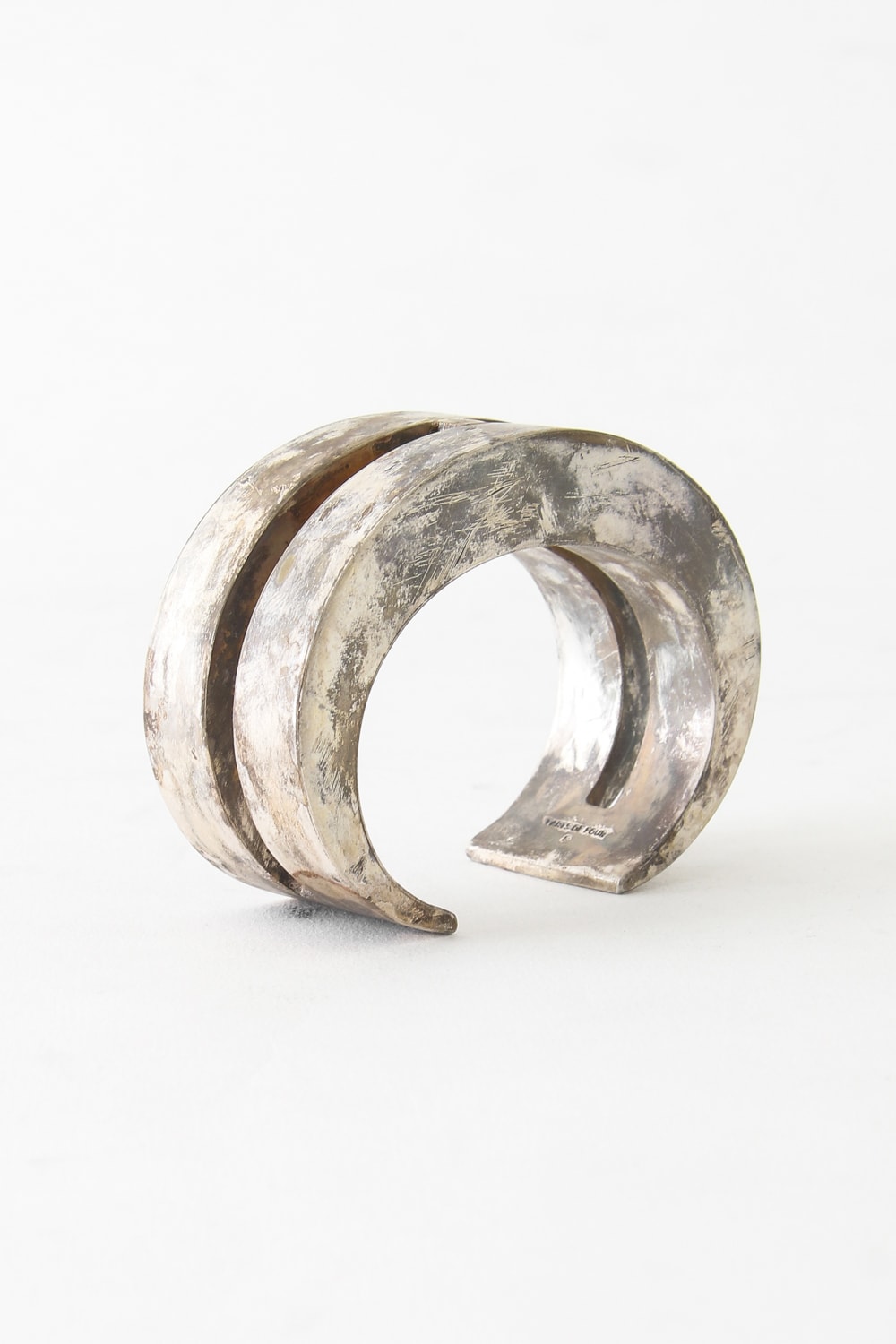 Parts of Four 17-18AW Crescent Crevice Bracelet SUAG 30mm